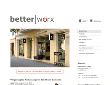 Tablet Screenshot of betterworx.de
